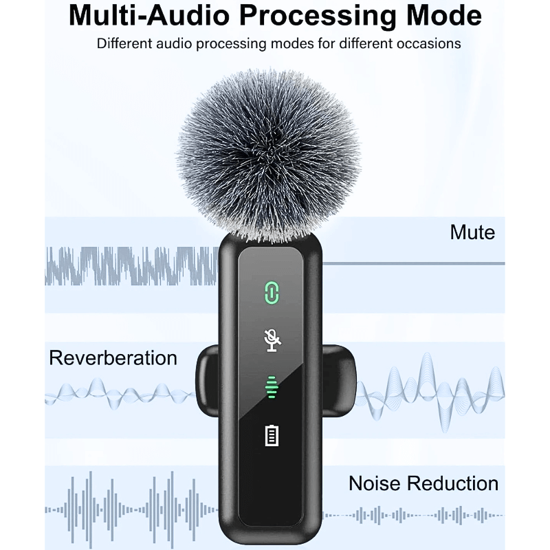 TechOrbit™ Wireless Lavalier Microphone