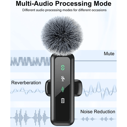 TechOrbit™ Wireless Lavalier Microphone