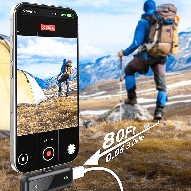 TechOrbit™ Wireless Lavalier Microphone