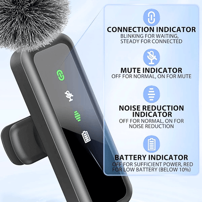 TechOrbit™ Wireless Lavalier Microphone